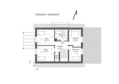 Porovnanie pôdorysov bungalovu, poschodového domu a domu s podkrovím