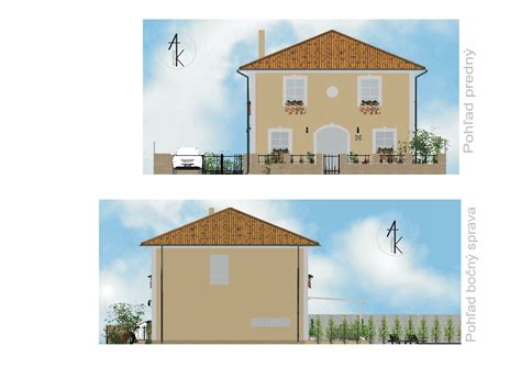 Diagram porovnávajúci zastavanú plochu jednopodlažného a poschodového domu