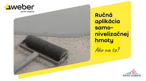 Ukážka použitia samonivelačnej hmoty