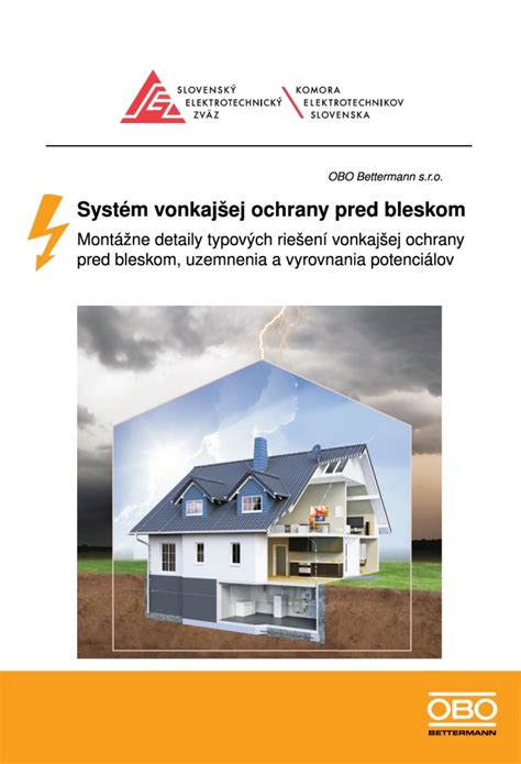 Ilustrácia ochrany pred bleskom pomocou uzemnenia