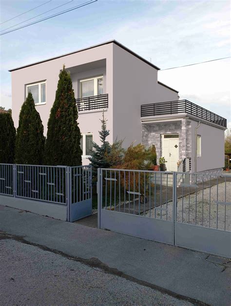 Vizualizácia fasády bytového domu s lodžiami