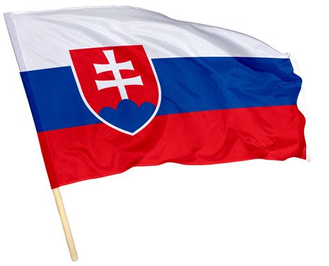 Slovenská vlajka a budova banky