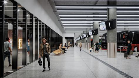 Ilustračná fotografia modernej autobusovej stanice