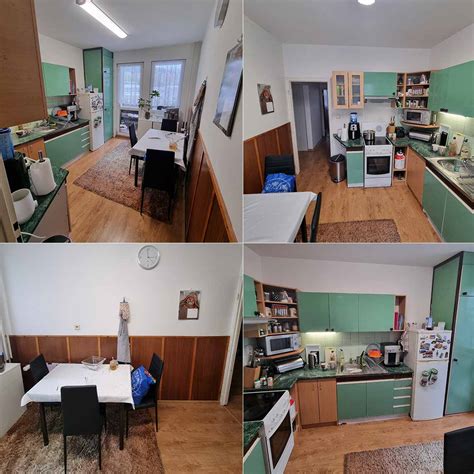 Paneláková kuchyňa pred rekonštrukciou