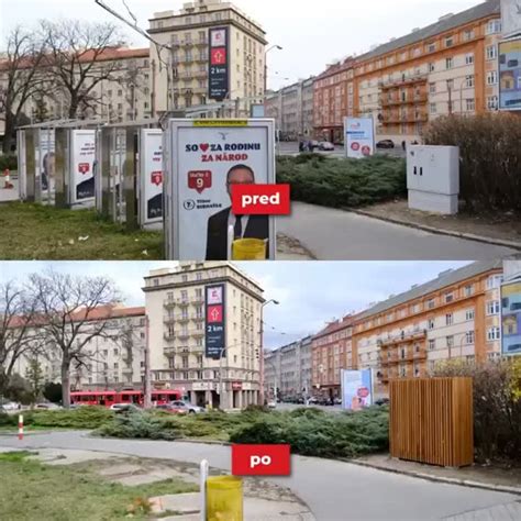 príklady reklamných zariadení v meste