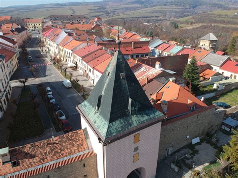 Levoča - pohľad na historické centrum