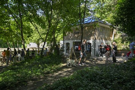 Ilustrácia Prüger-Wallnerovej záhrady s komunitným centrom