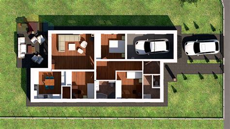 Rodinný dom s modernou garážou