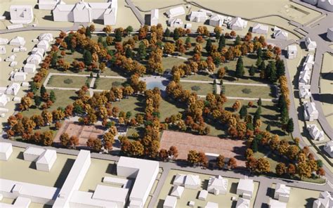 Vizualizácia Rezidencie Mestský Park