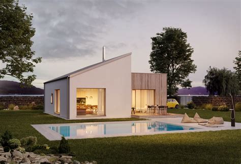 Ilustračný obrázok modernej stavby