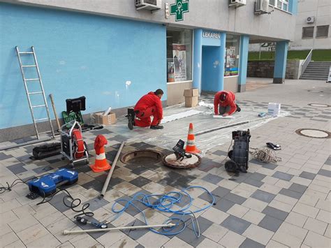 Vizualizácia bezvýkopovej sanácie potrubia