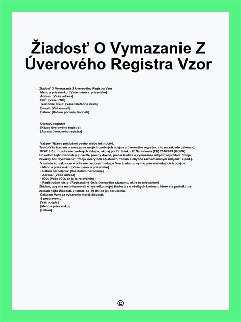 Ilustrácia úverového registra s rôznymi typmi záznamov