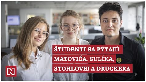 študenti sa rozhodujú