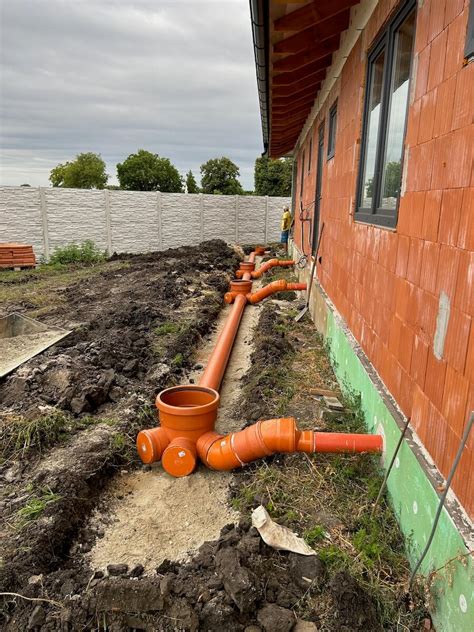 Ilustrácia vodovodnej a kanalizačnej prípojky