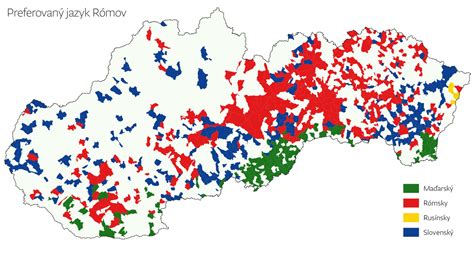 Mapa Atlasu rómskych komunít 2013