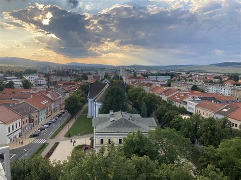 Panorama Spišskej Novej Vsi s dominantou radničnej veže