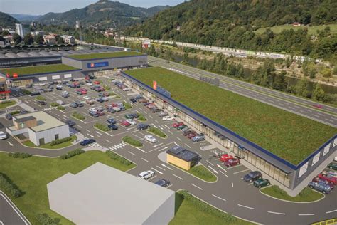 Vizualizácia obchodného centra OC Klokan v Žiline