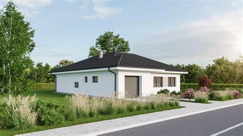 Moderný bungalov s garážou