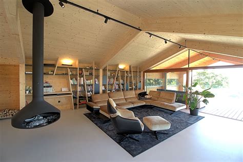 Interiér rekreačného domu