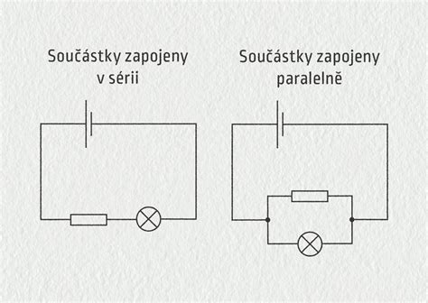 Diagram paralelného elektrického obvodu