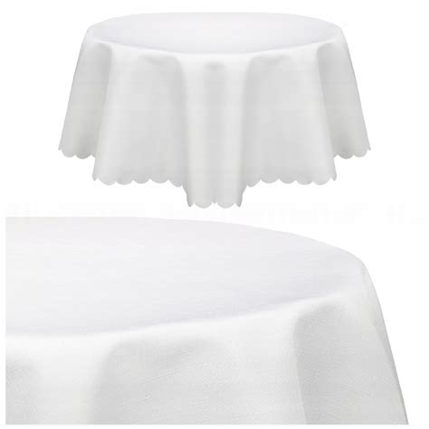 luxusný saténový obrus na okrúhlom stole