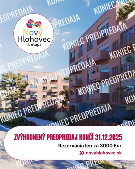 Projekt Nový Hlohovec - II. etapa
