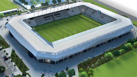 Vizualizácia modernej futbalovej akadémie