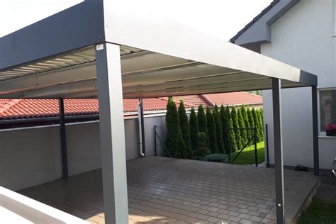 Štandardná výška prístrešku pre osobné auto