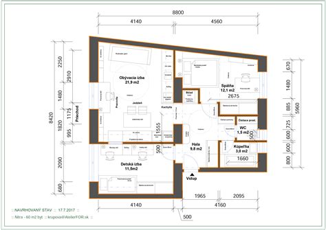 Ilustrácia plánovania rekonštrukcie bytu