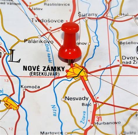 Ulica Cyrilometódska v Nových Zámkoch