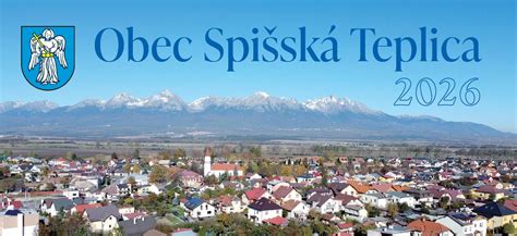 Mapa obce Spišská Teplica s vyznačenými zónami