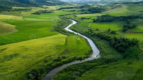 Aerial view of Modrová surrounded by green hills