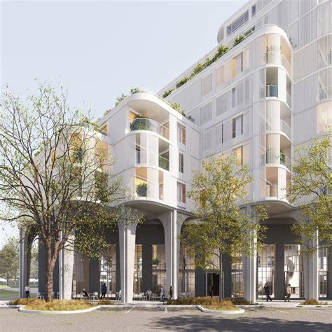 Vizualizácia modernej architektúry projektu Nová Hviezdoslavova