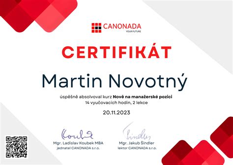Certifikát o absolvovaní kurzu Podnikanie s realitami