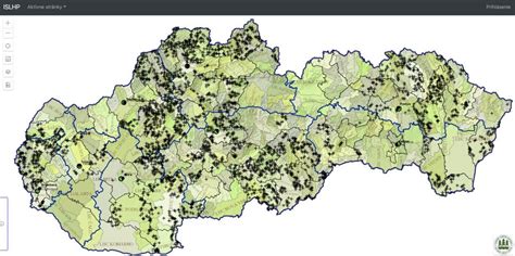 mapa poľovného revíru