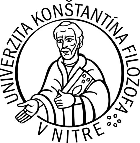 Symbol univerzity Konštantína Filozofa v Nitre