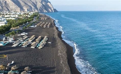 Letovisko Perissa na Santorini