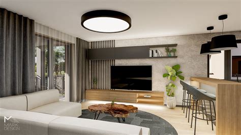 Ilustračná fotografia moderného interiéru 2,5-izbového bytu