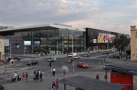 Vizualizácia súčasného obchodno-spoločenského centra Mlyny v Nitre