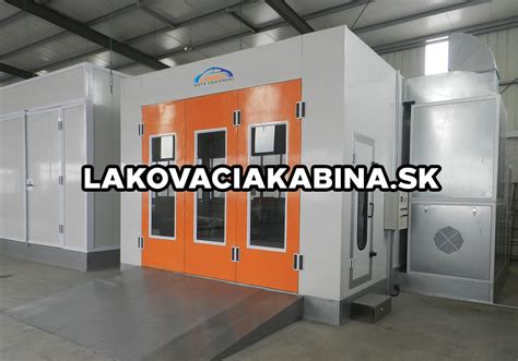 Štruktúra modernej lakovacej kabíny