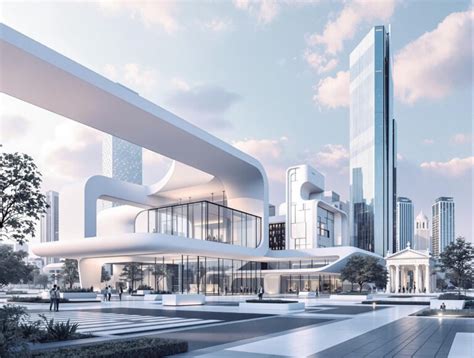 Moderná architektúra bytového komplexu v Ružinove