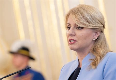 Zuzana Čaputová počas inaugurácie