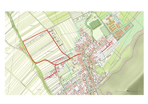 Mapa znázorňujúca plánovanú trasu rekonštrukcie vodovodu v mestskej oblasti