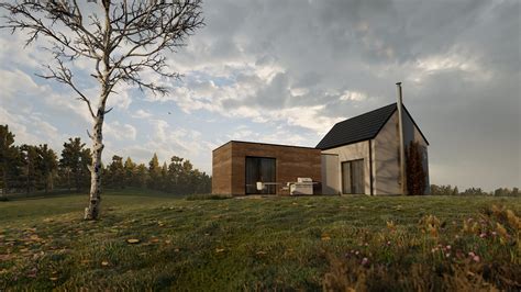 Vizualizácia polyfunkčného objektu KOMINARCA