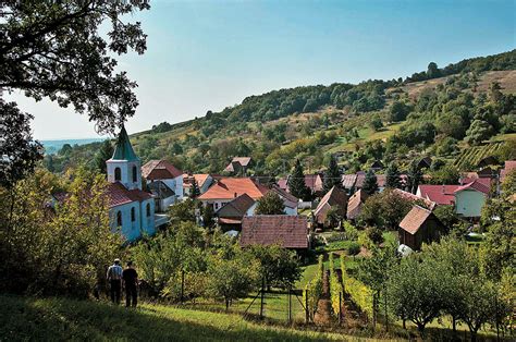 Malebné prostredie obce Doľany s výhľadom na Malé Karpaty
