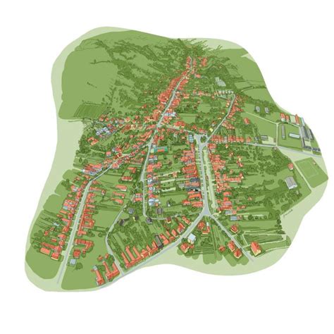 Mapa obce Doľany a okolia s vyznačením Malých Karpát