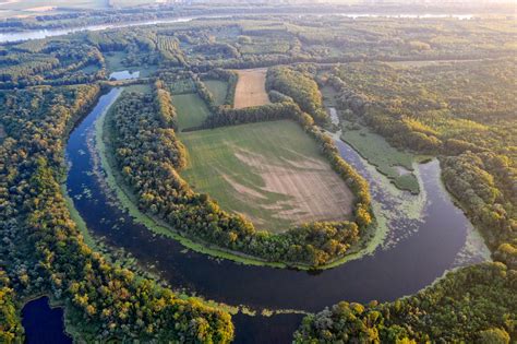 Panoramatický záber na krajinu Žitného ostrova