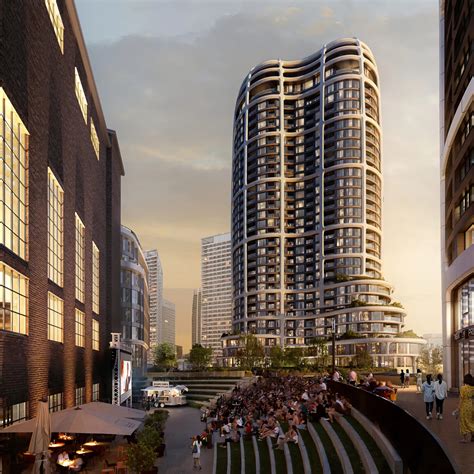 Vizualizácia projektu Sky Park v Bratislave s dôrazom na zeleň