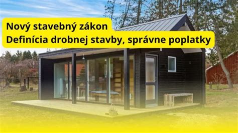 Ilustrácia znázorňujúca rôzne typy stavieb (dom, prístavba, drobná stavba)