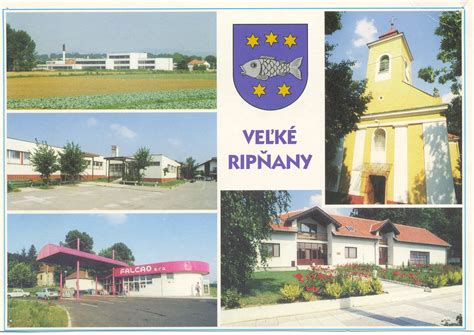 Mapa obce Veľké Ripňany s vyznačenými stavebnými pozemkami